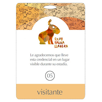 Credencial para el ingreso al museo